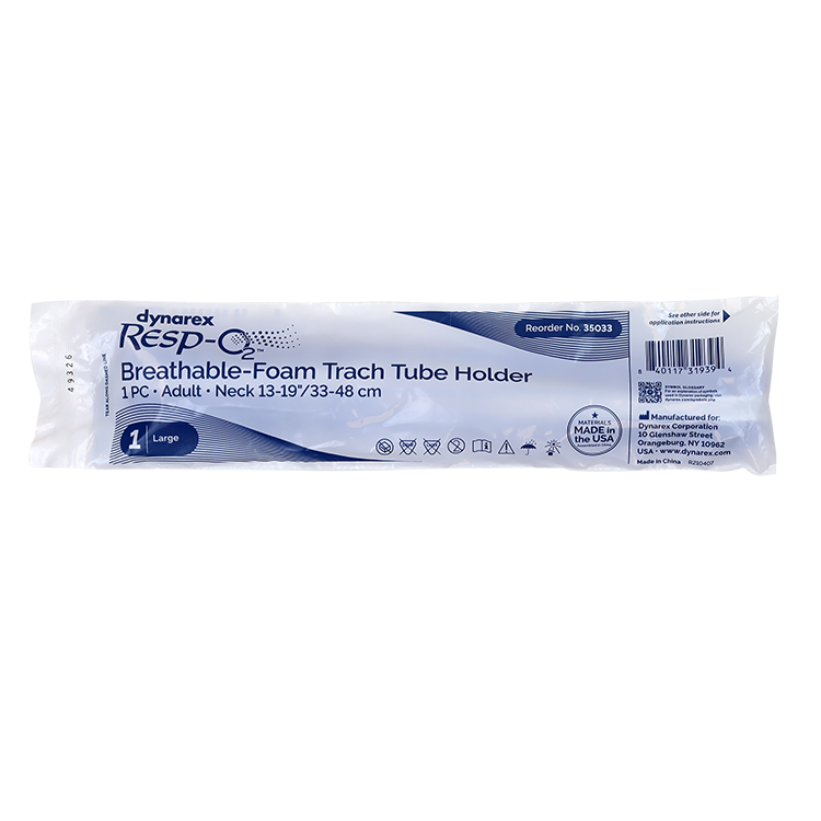 Dynarex Breathable-Foam Trach Tube Holders