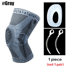 Patella Medial Support Knee Brace Strap Silicone Compression