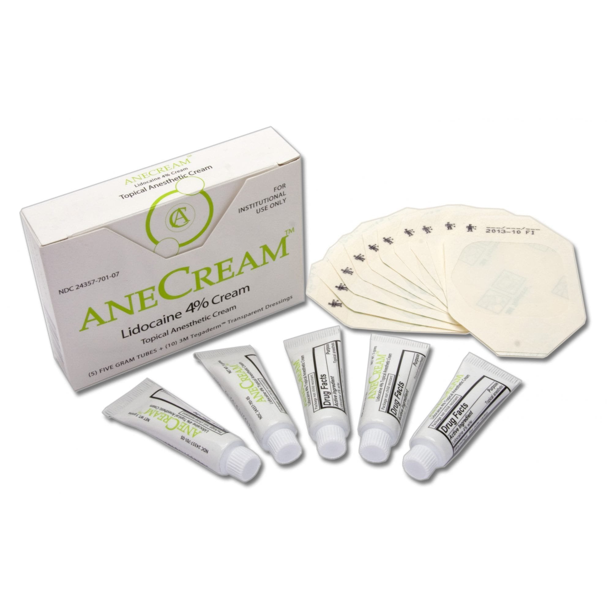 Topical Pain Relief AneCream 4% Strength Lidocaine Cream