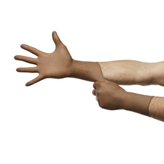 Surgical Glove ENCORE Latex Micro Size 7 Sterile Latex Standard Cuff Length Micro-Textured Brown Chemo Tested | 4Box/Case