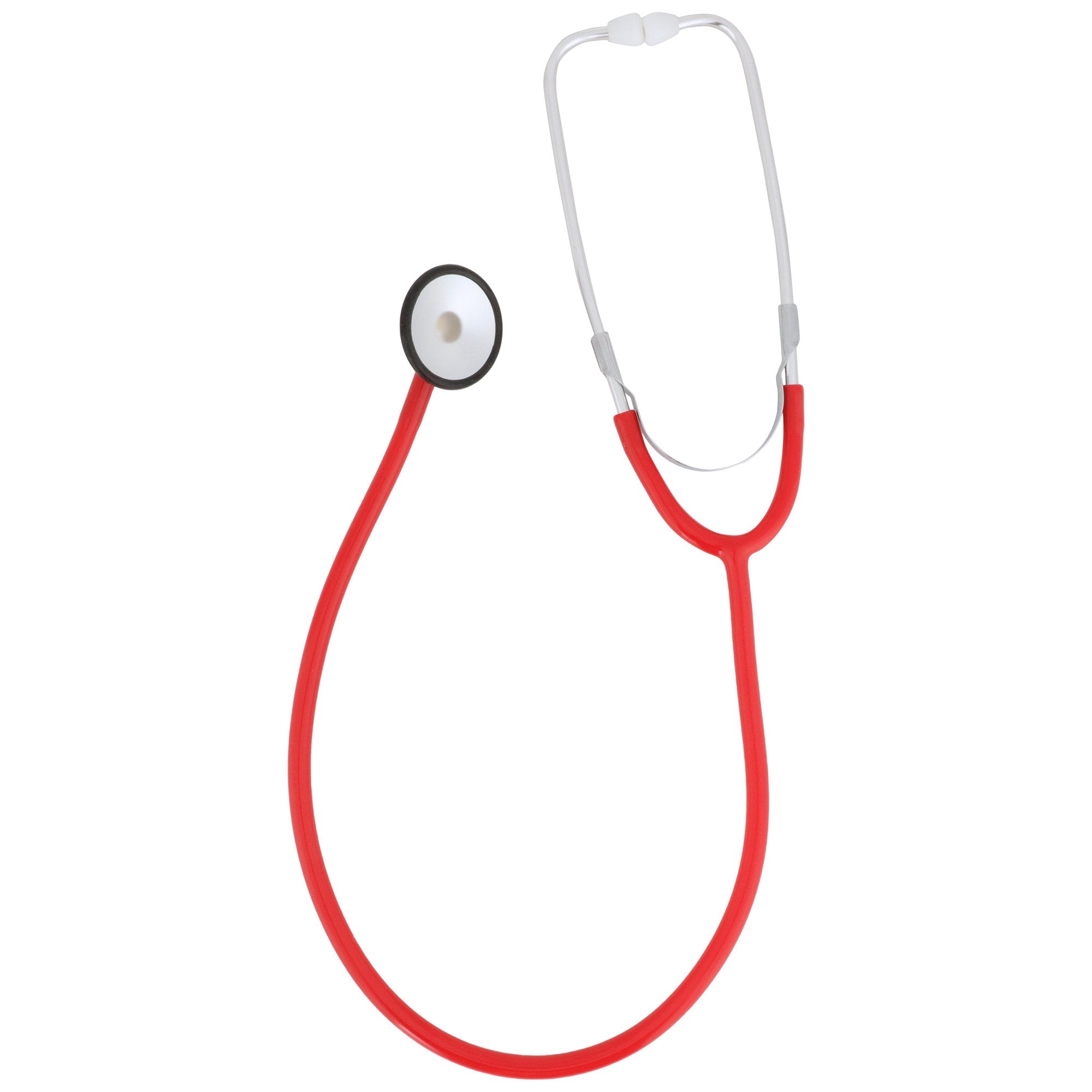 General Exam Stethoscope McKesson Red 1-Tube 21 Inch Tube Single Sided Chestpiece, Packaging Type- Each