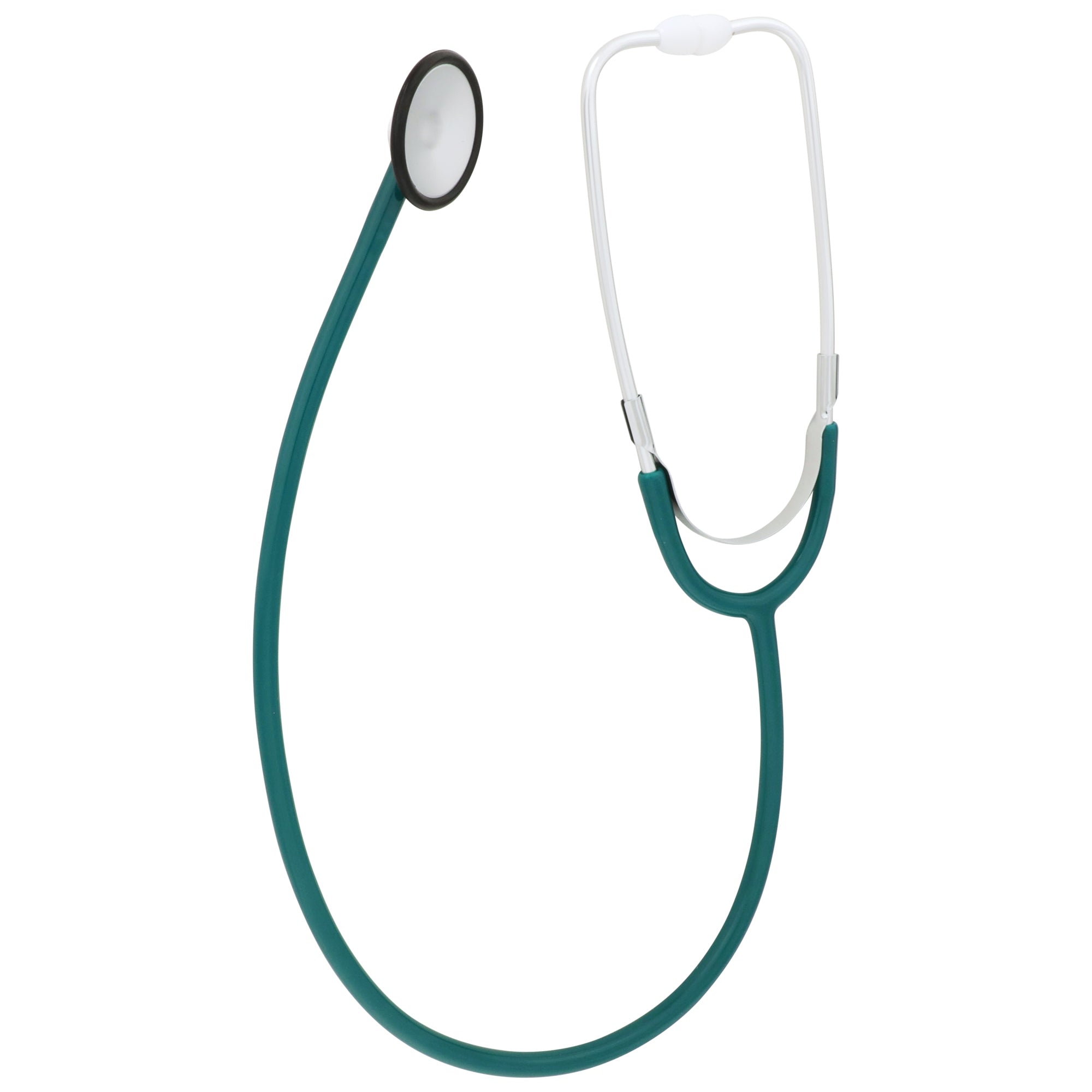General Exam Stethoscope McKesson Teal Blue 1-Tube 21 Inch Tube Single Sided Chestpiece, Packaging Type- Each