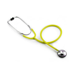 General Exam Stethoscope McKesson Yellow 1-Tube 21 Inch Tube Single Sided Chestpiece, Packaging Type- Each