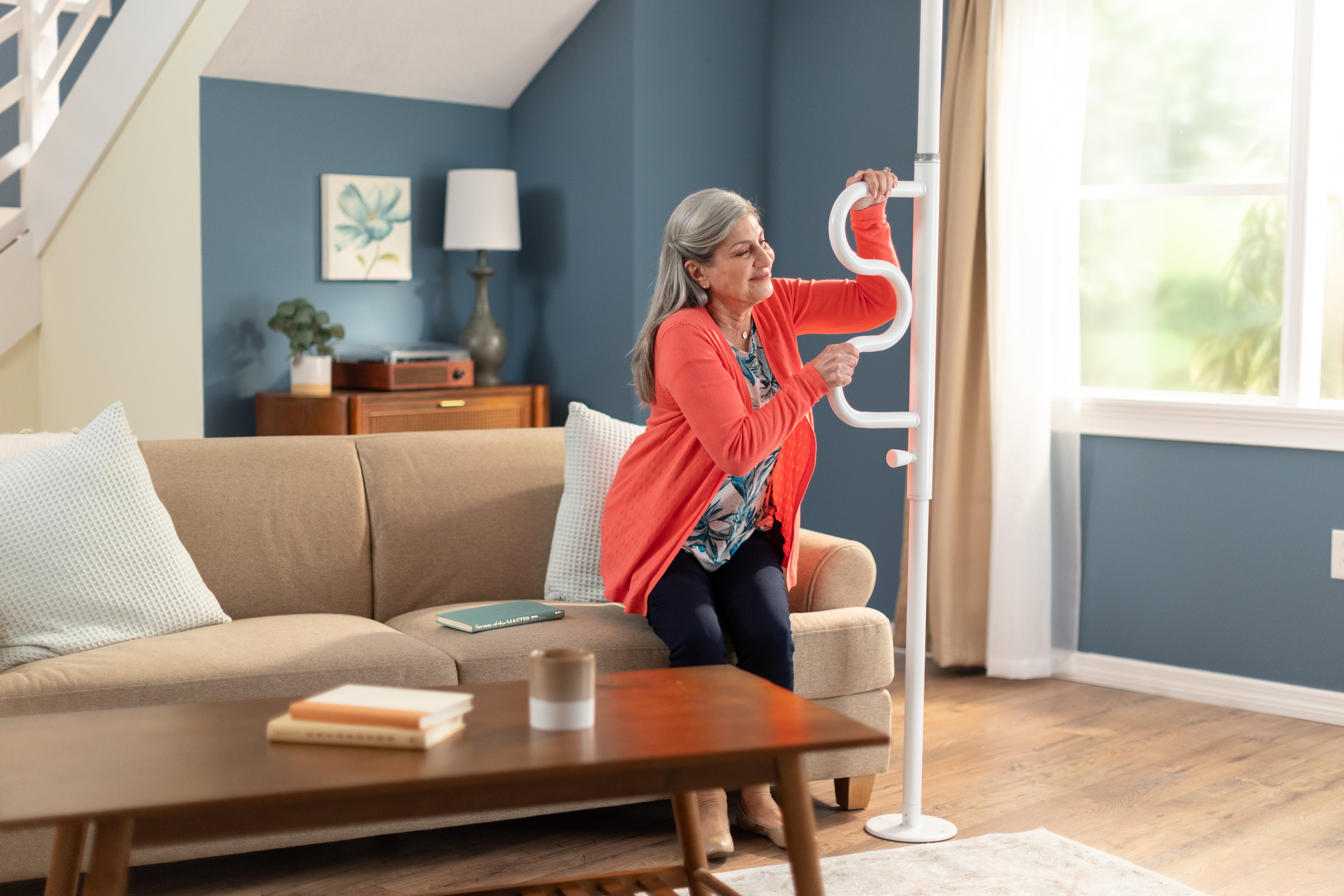 Wonder Pole - Adjustable Tension Rod for Versatile Home Use | Perfect for Curtains, Shower Curtains & More