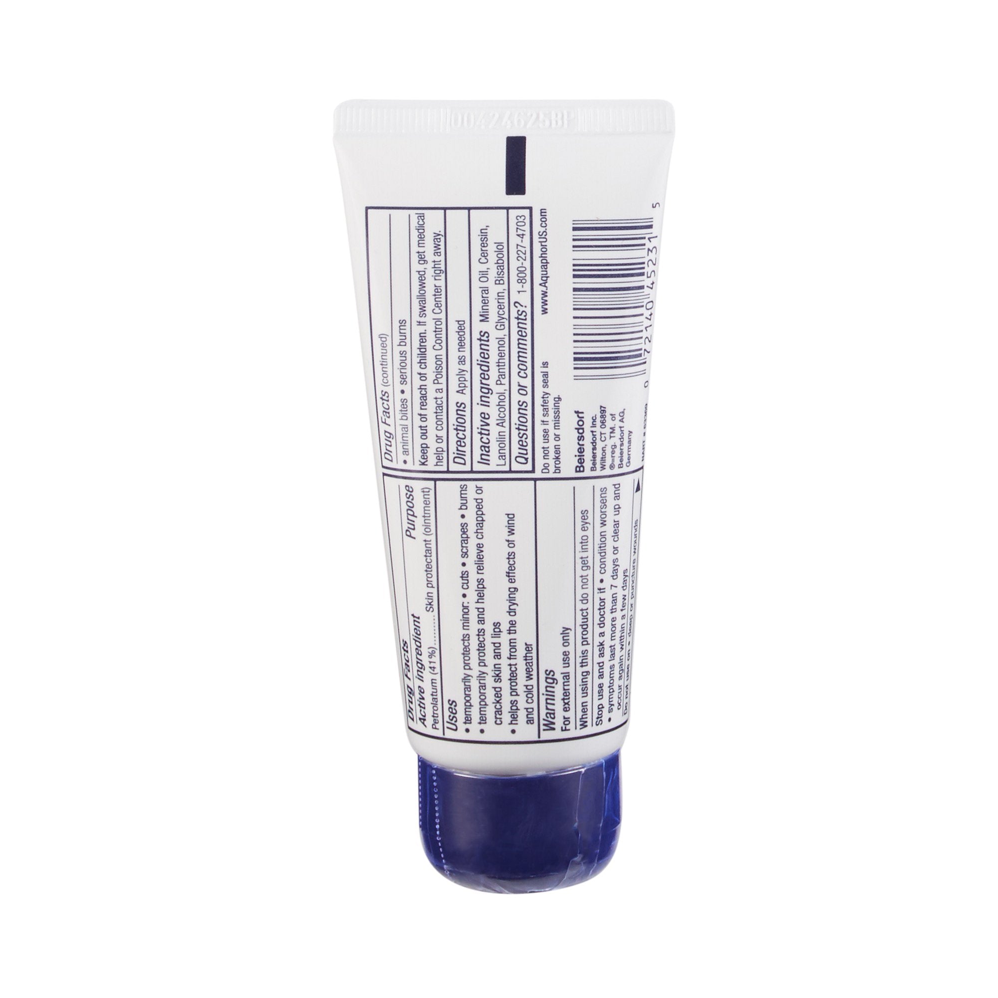 Hand and Body Moisturizer Aquaphor Advanced Therapy 1.75 oz. Tube Unscented Ointment,Packaging Type- Each