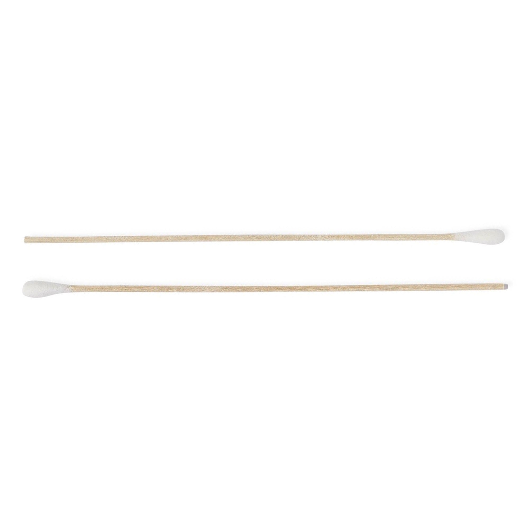 Swabstick Cotton Tip Wood Shaft 6 Inch Sterile 2 per Pack, Packaging Type- Case