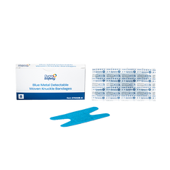 Dynarex Blue Metal Detectable Woven Bandage