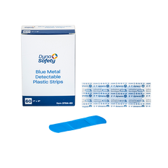 Dynarex Blue Metal Detectable Plastic Strip