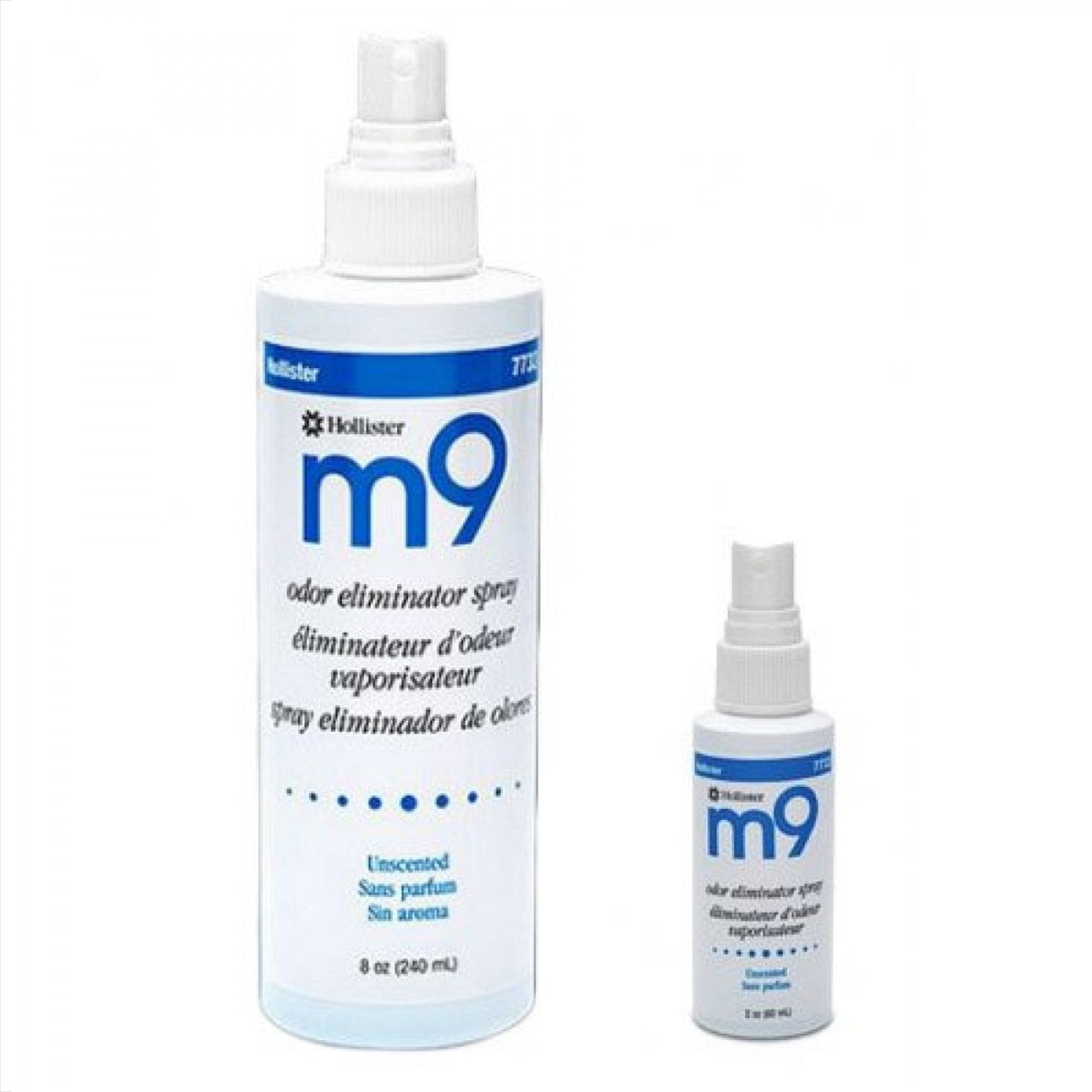 Desodorante líquido M9, botella de 2 oz, sin perfume. Empaque: caja.