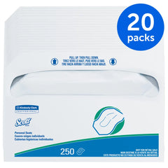 Toilet Seat Cover Scott Surpass Half Fold 14-1/2 X 17 Inch, Packaging Type- Case