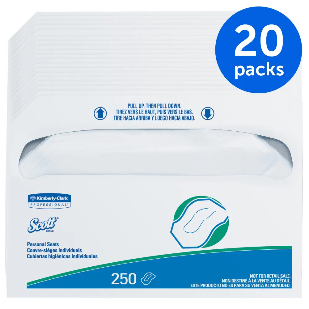 Toilet Seat Cover Scott Surpass Half Fold 14-1/2 X 17 Inch, Packaging Type- Case