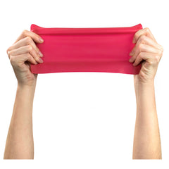 Exercise Resistance Band CanDo Red 5 Inch X 50 Yard Light Resistance, Packaging Type- Box