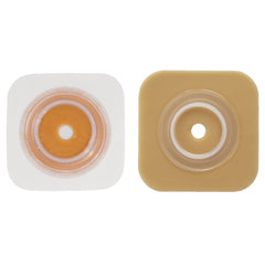 Ostomy Barrier Sur-Fit Natura Trim to Fit, Standard Wear Stomahesive Without Tape 100 mm Flange Sur-Fit Natura System Hydrocolloid 70 mm | 1-7/8 to 2-1/2 Inch Opening 5 X 5 Inch · Box of 10