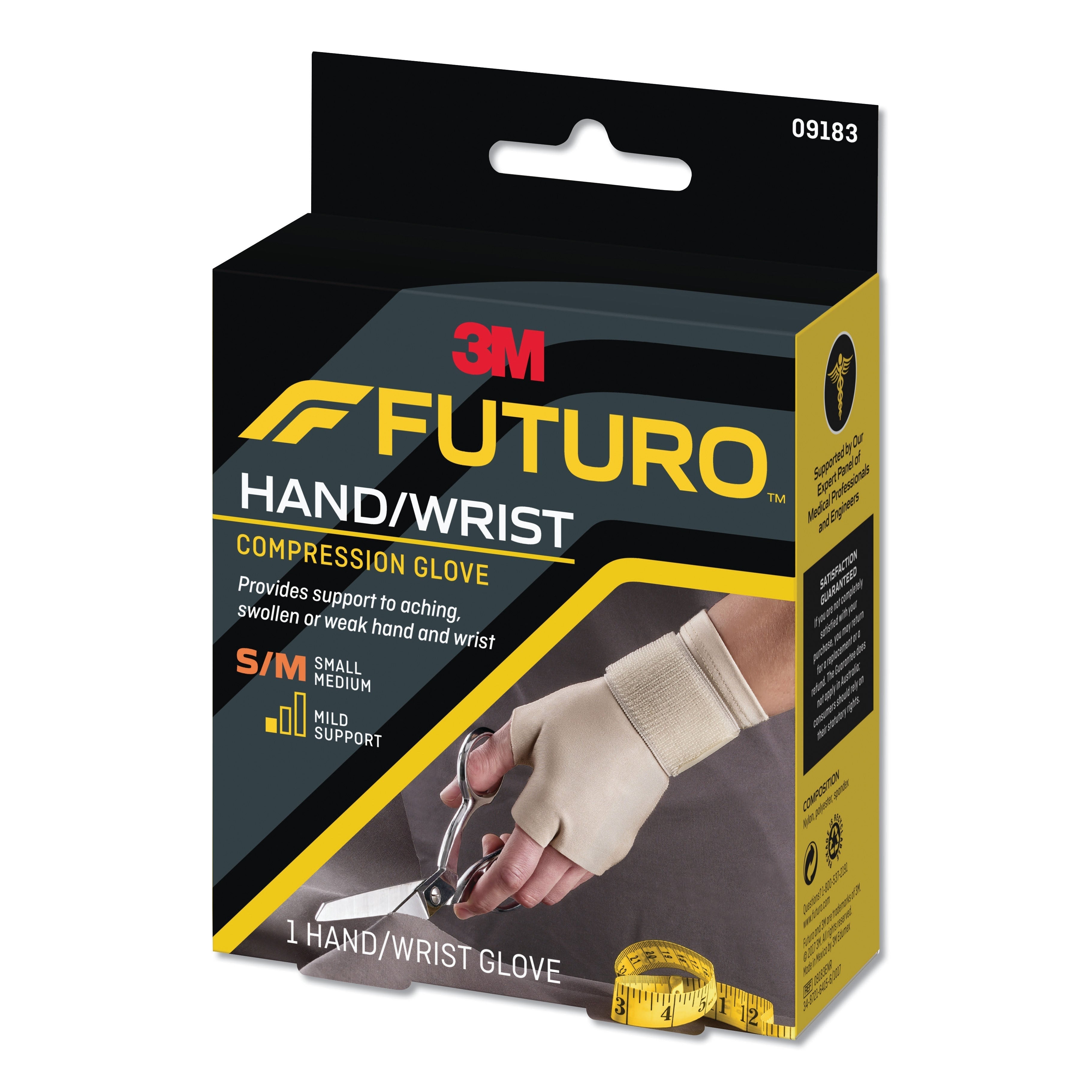 3m futuro support glove fingerless ambidextrous 3m futuro support glove mk971886ea