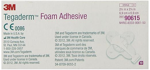 3m tegaderm high performance adhesive with border foam dressing 2 x 2 inch 3m tegaderm high performance foam dressing mk695851ea