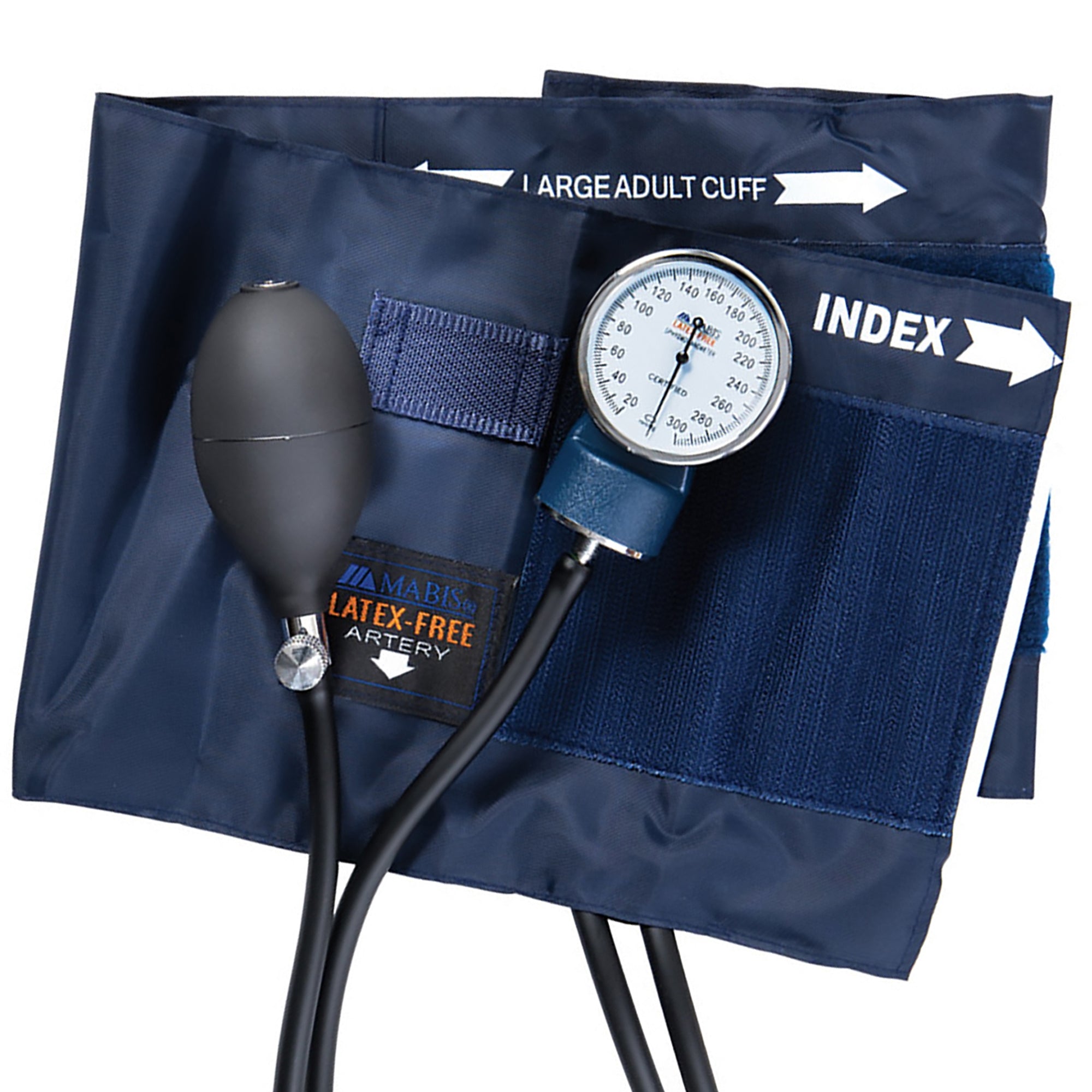 Aneroid Sphygmomanometer Unit MABISPrecision Adult Cuff Nylon Cuff 28 - 42 cm Pocket Aneroid, Packaging Type- Each