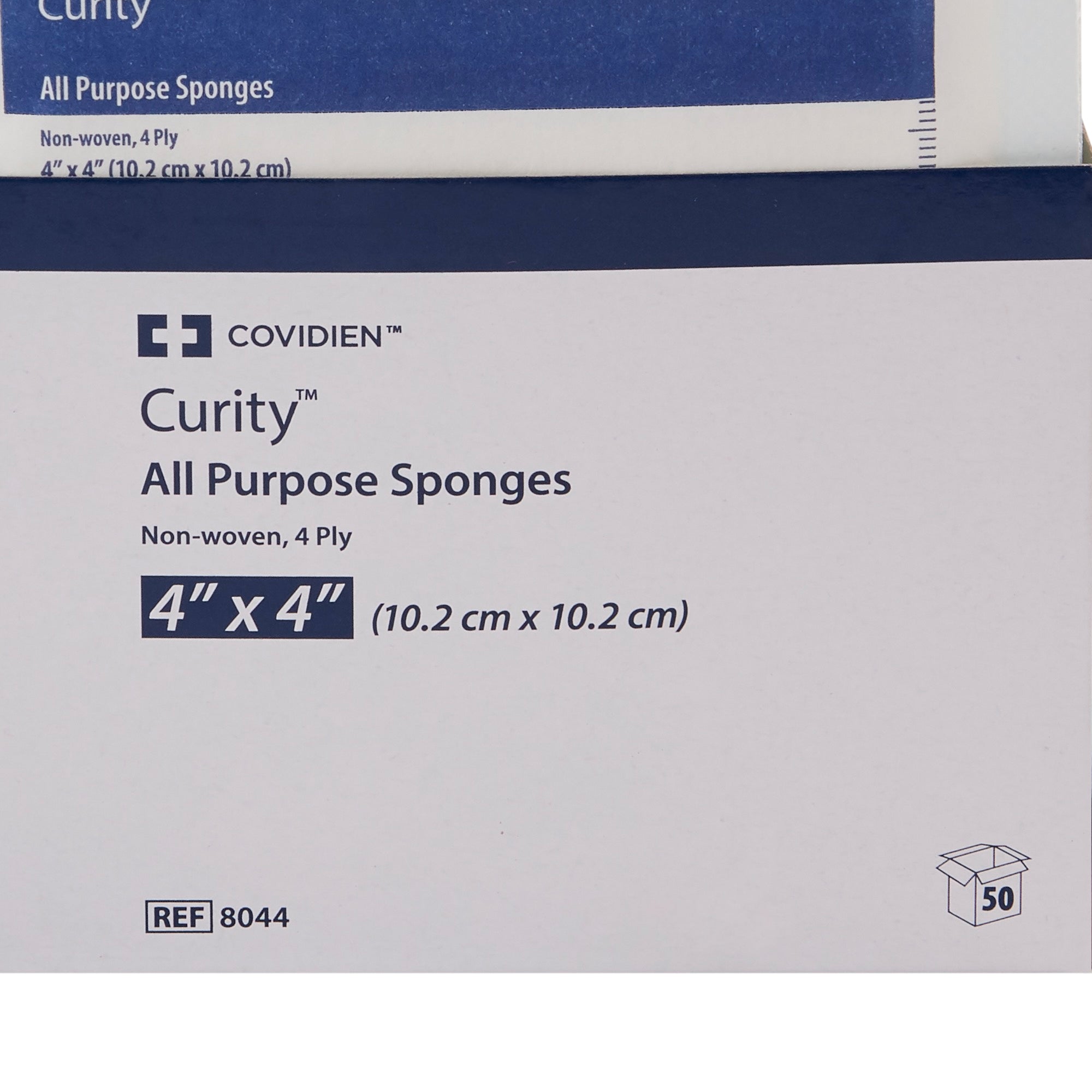 Nonwoven Sponge Curity 4 X 4 Inch 4-Ply Sterile 2 per Pack, Packaging Type- Case