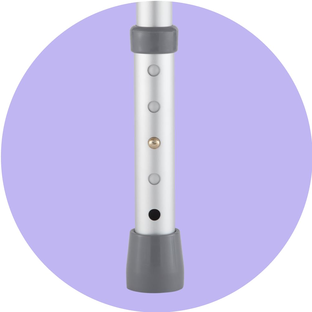 Strong toilet safety rail with handles