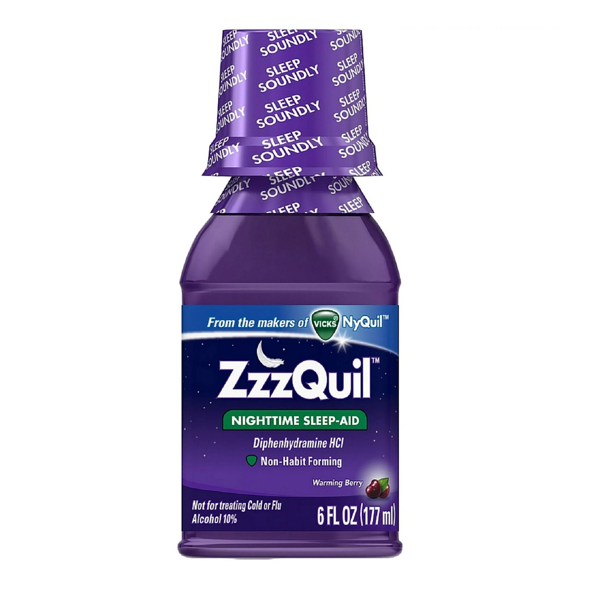 Sleep Aid ZzzQuil 6 oz. Liquid 50 mg / 30 mL Strength