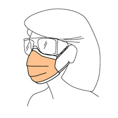 Procedure Mask FluidShield Anti-fog Foam ASTM Level 3 Earloops One Size Fits Most, Packaging Type- Case