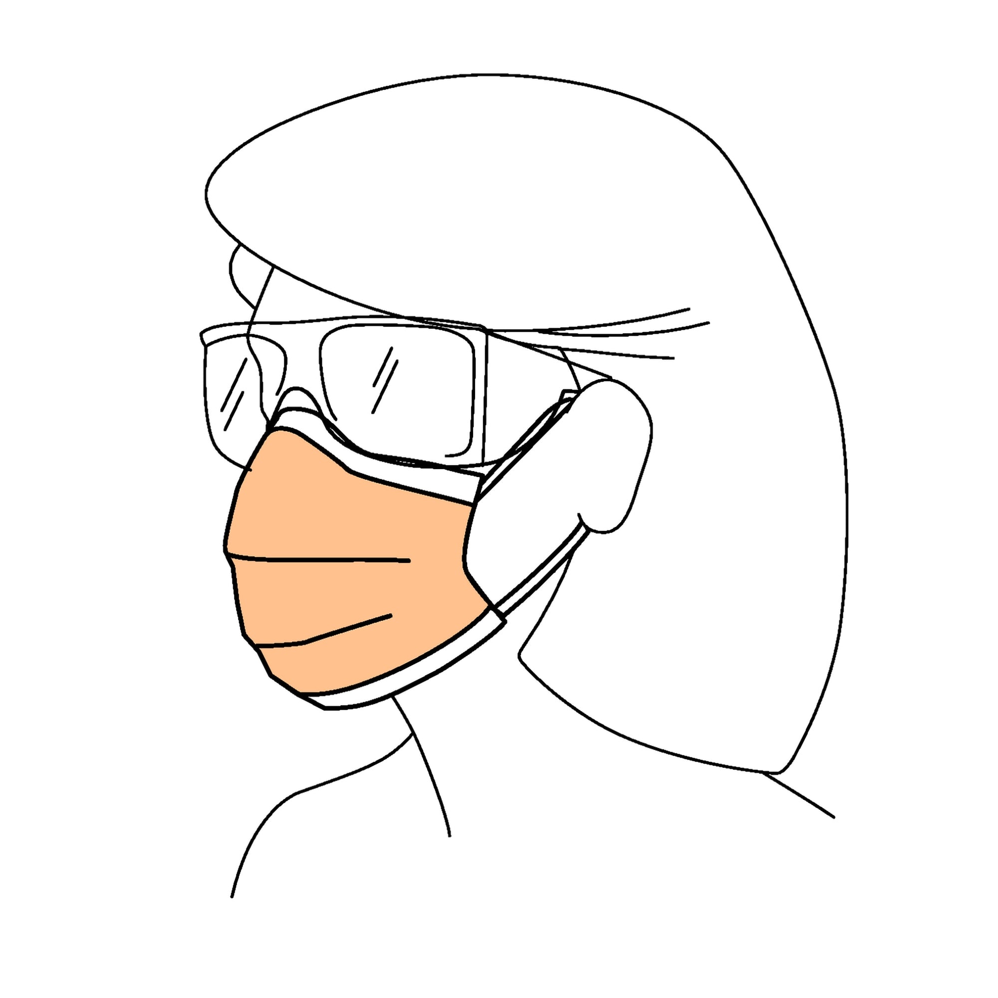Procedure Mask FluidShield Anti-fog Foam ASTM Level 3 Earloops One Size Fits Most, Packaging Type- Case