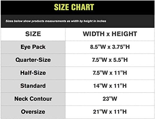 Cold Pack ColPaC Contoured Neck One Size Fits Most 23 Inch Length Vinyl / Gel Reusable,Packaging Type- Each