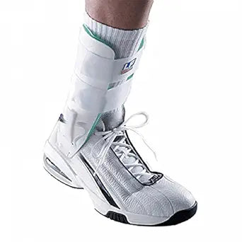 air gel ankle brace regular white