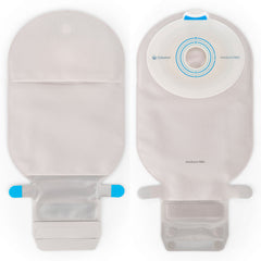 Ostomy Pouch SenSura Mio One-Piece System, Maxi Flat, Pre-Cut 1 Inch to 2inch Stoma Drainable | 10/Box 1-3/4 inch (Opaque Grey)