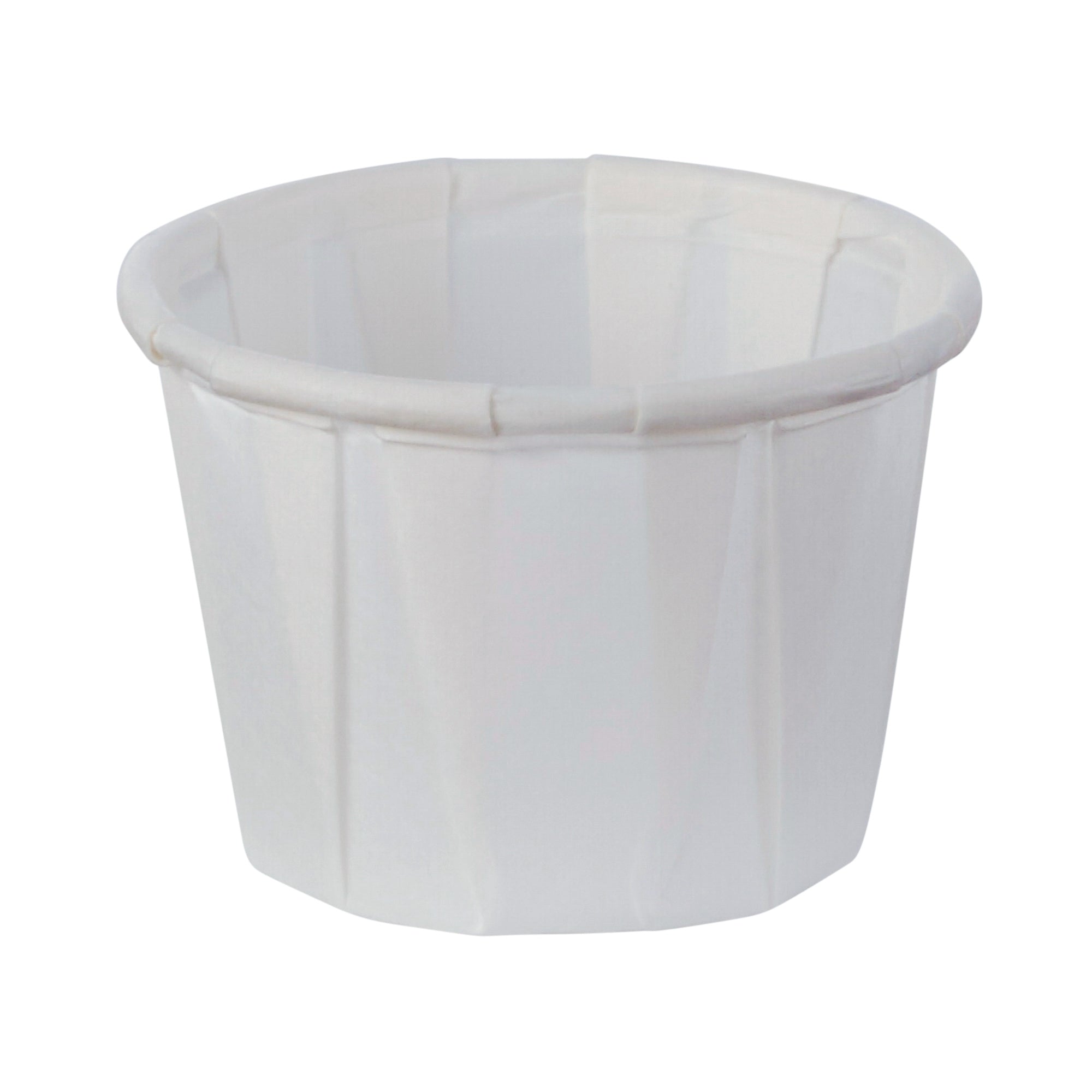 Souffle Cup Solo 0.75 oz. White Paper Disposable, Packaging Type- Case