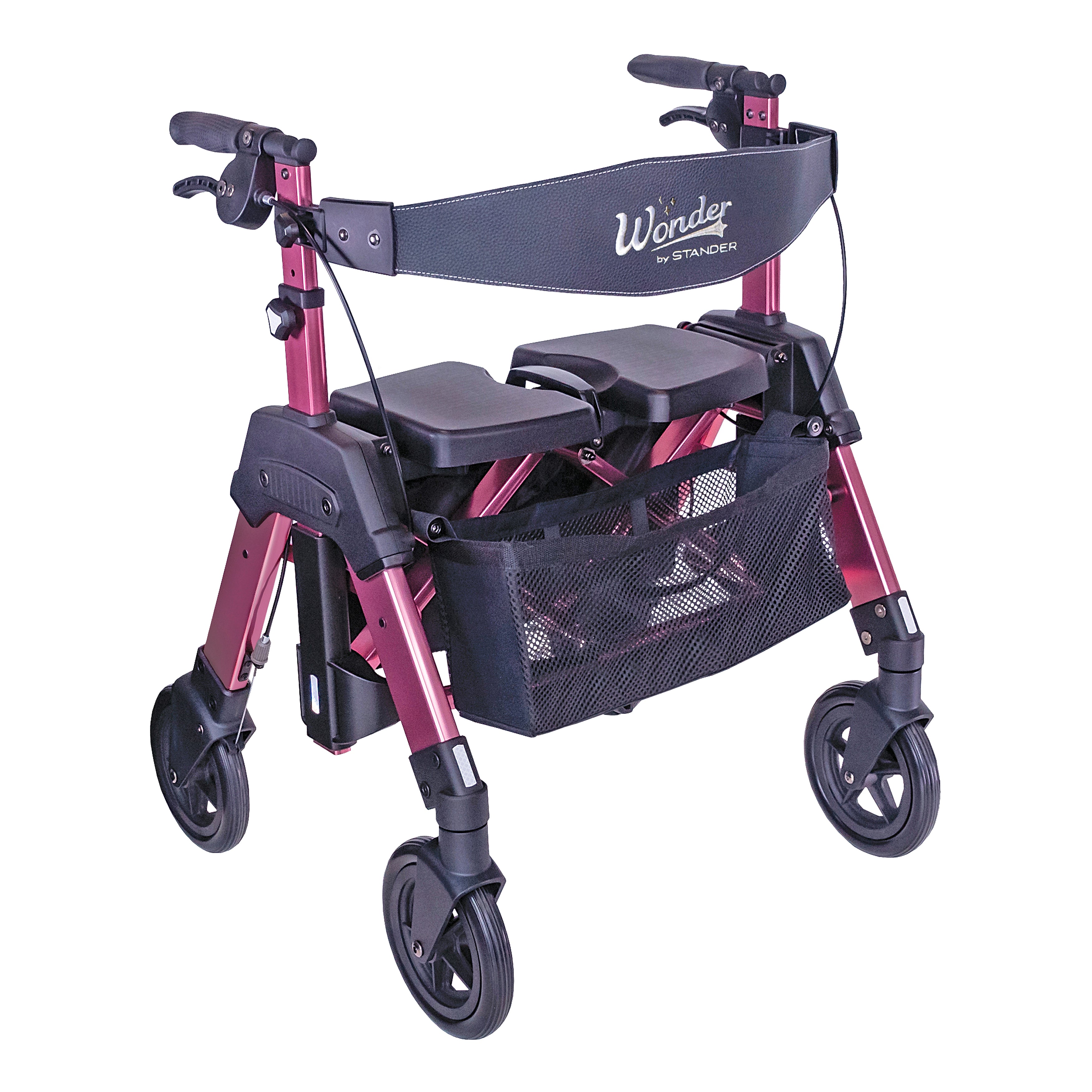 Wonder Rollator HD - Heavy-Duty, Lightweight Mobility Aid for Enhanced Stability & Comfort. Perfect for Seniors & Those with Limited Mobility.
