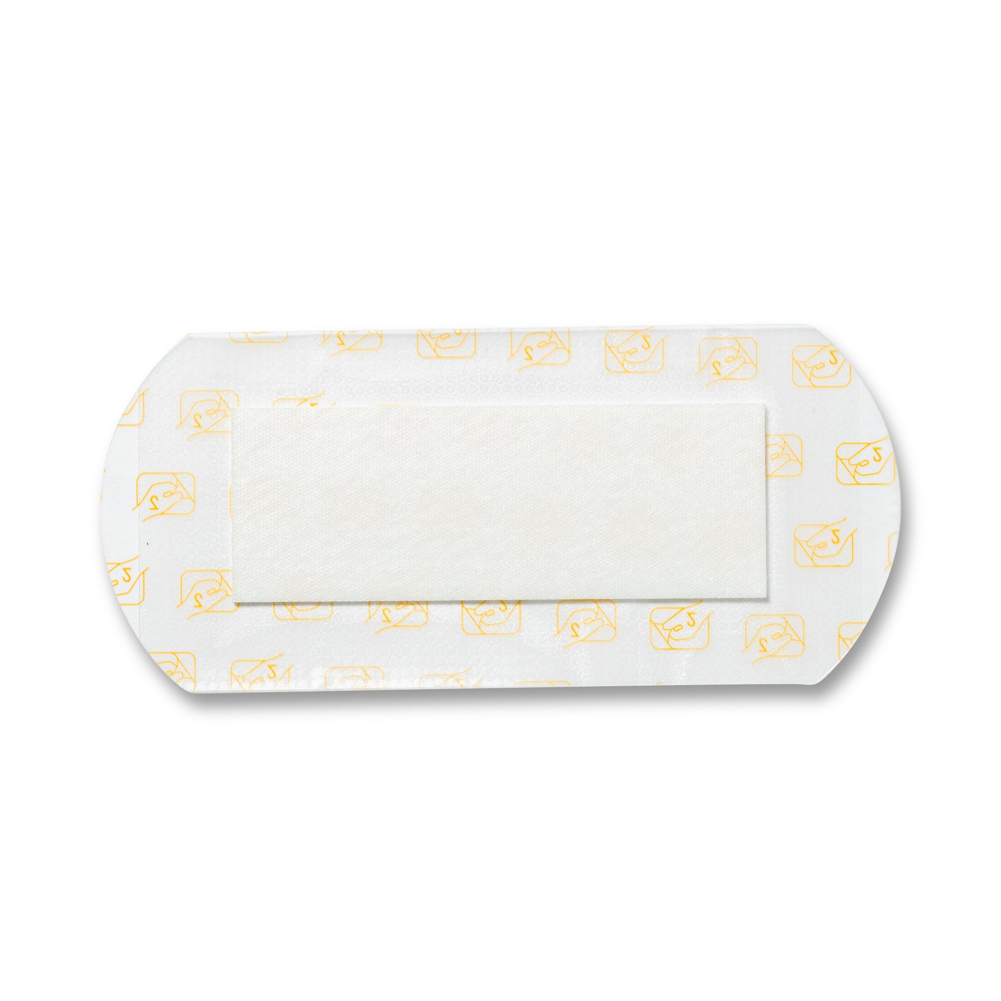 Transparent Film Dressing with Pad OpSite Post Op 4 X 8 Inch 3 Tab Delivery Rectangle Sterile,Packaging Type- Box