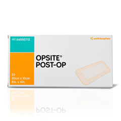 Transparent Film Dressing with Pad OpSite Post Op 4 X 8 Inch 3 Tab Delivery Rectangle Sterile,Packaging Type- Box