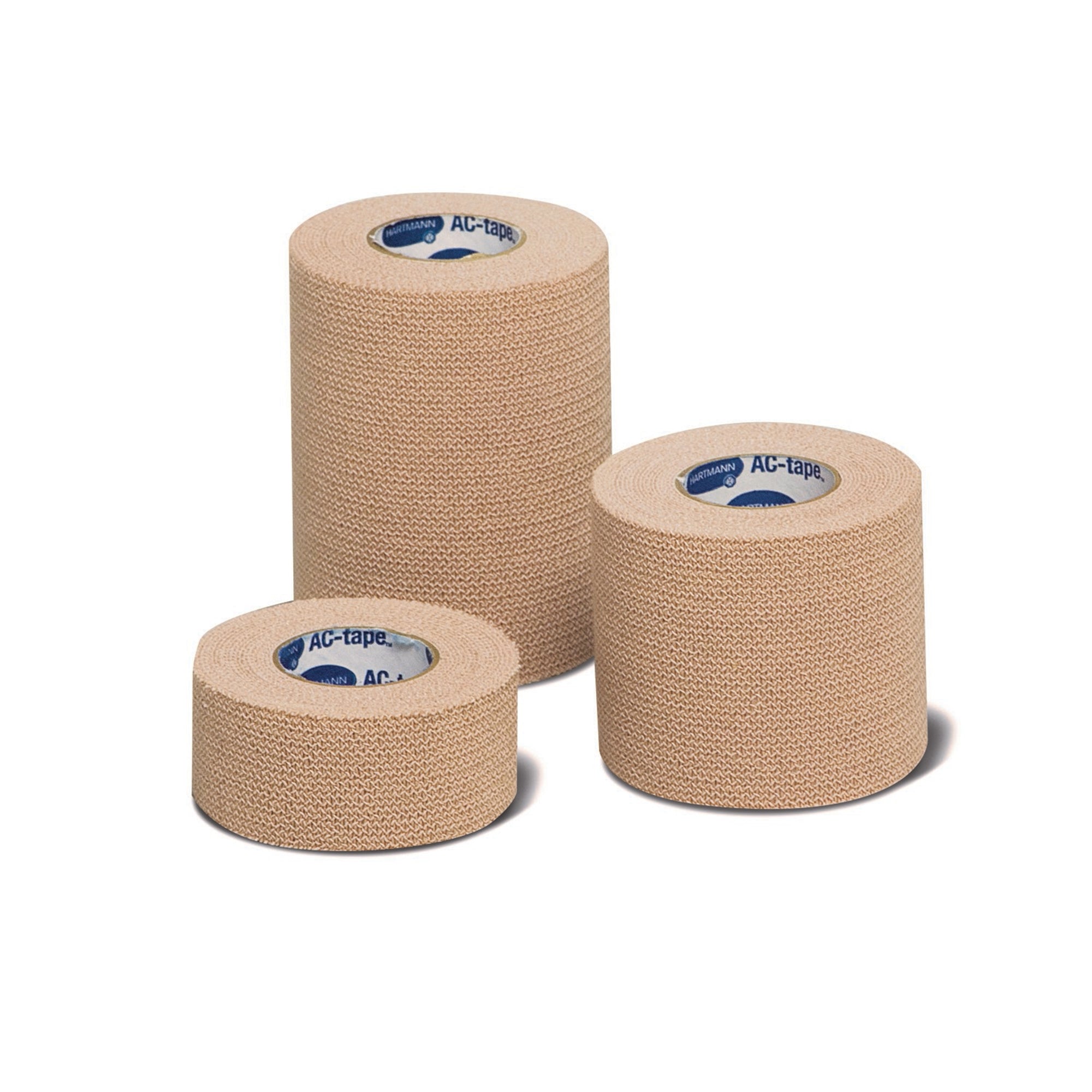 Athletic Tape AC-tape Tan 3 Inch X 5 Yard Cotton NonSterile, Packaging Type- Case