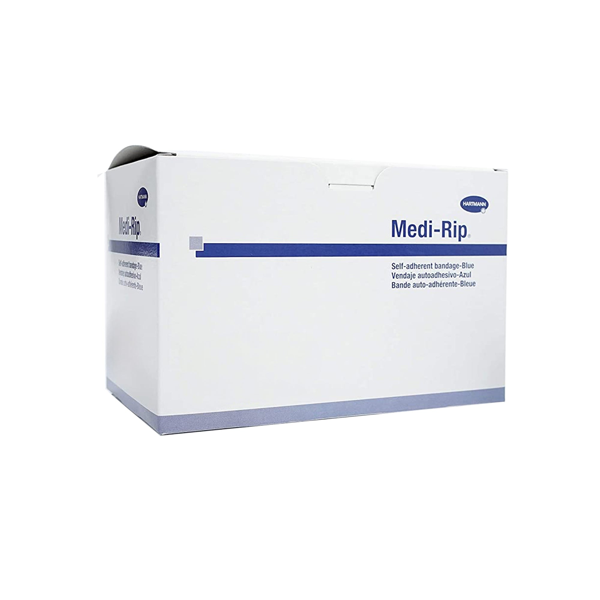 Cohesive Bandage Medi-Rip 3 Inch X 5 Yard Self-Adherent Closure Blue NonSterile Standard Compression,Packaging Type- Box