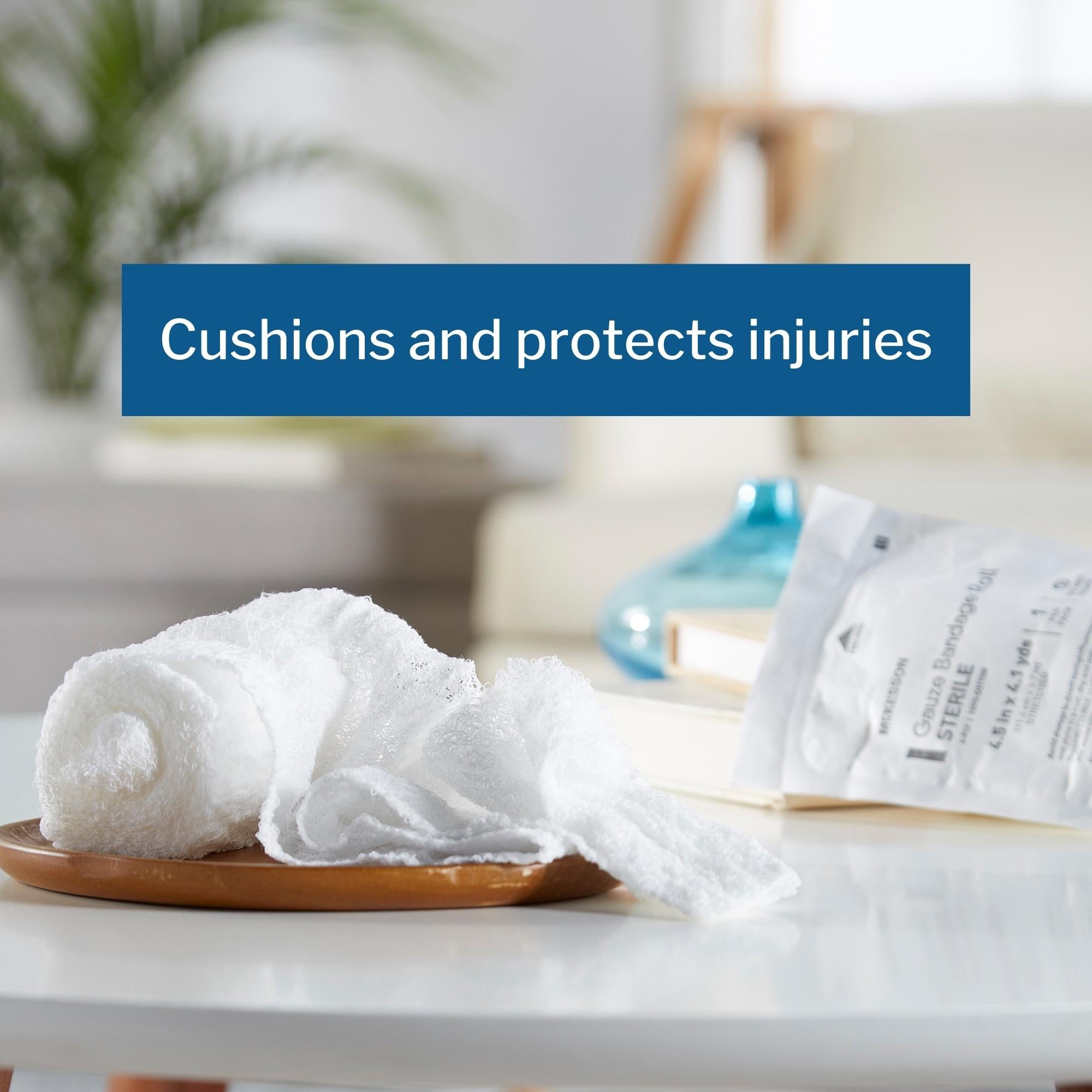 Fluff Bandage Roll McKesson 4-1/2 Inch X 4-1/10 Yard 6-Ply Sterile 1 per Pack, Packaging Type- Case