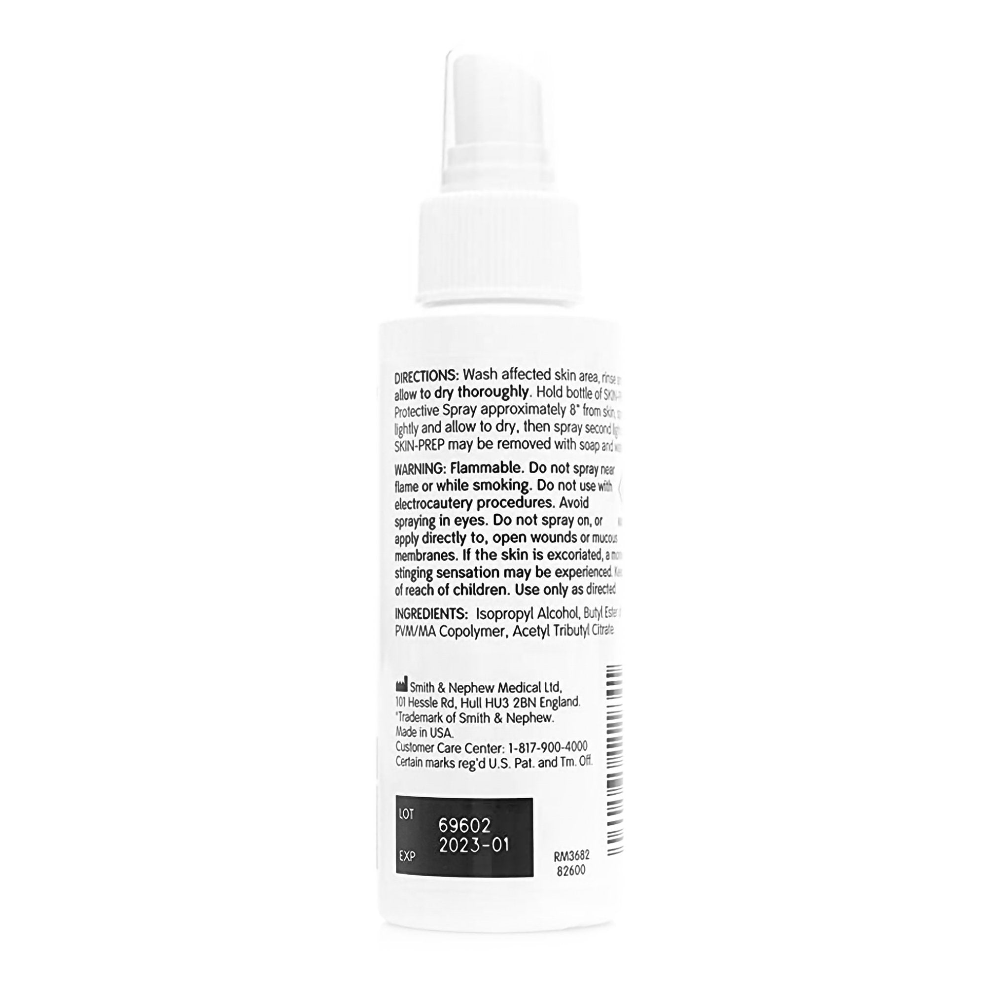 Skin Barrier Spray Skin-Prep Disiloxane / Hexamethyl Pump Bottle NonSterile,Packaging Type- Each