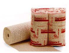 Plaster Bandage Gypsona S 6 Inch X 15 Foot Plaster of Paris / Plastic White