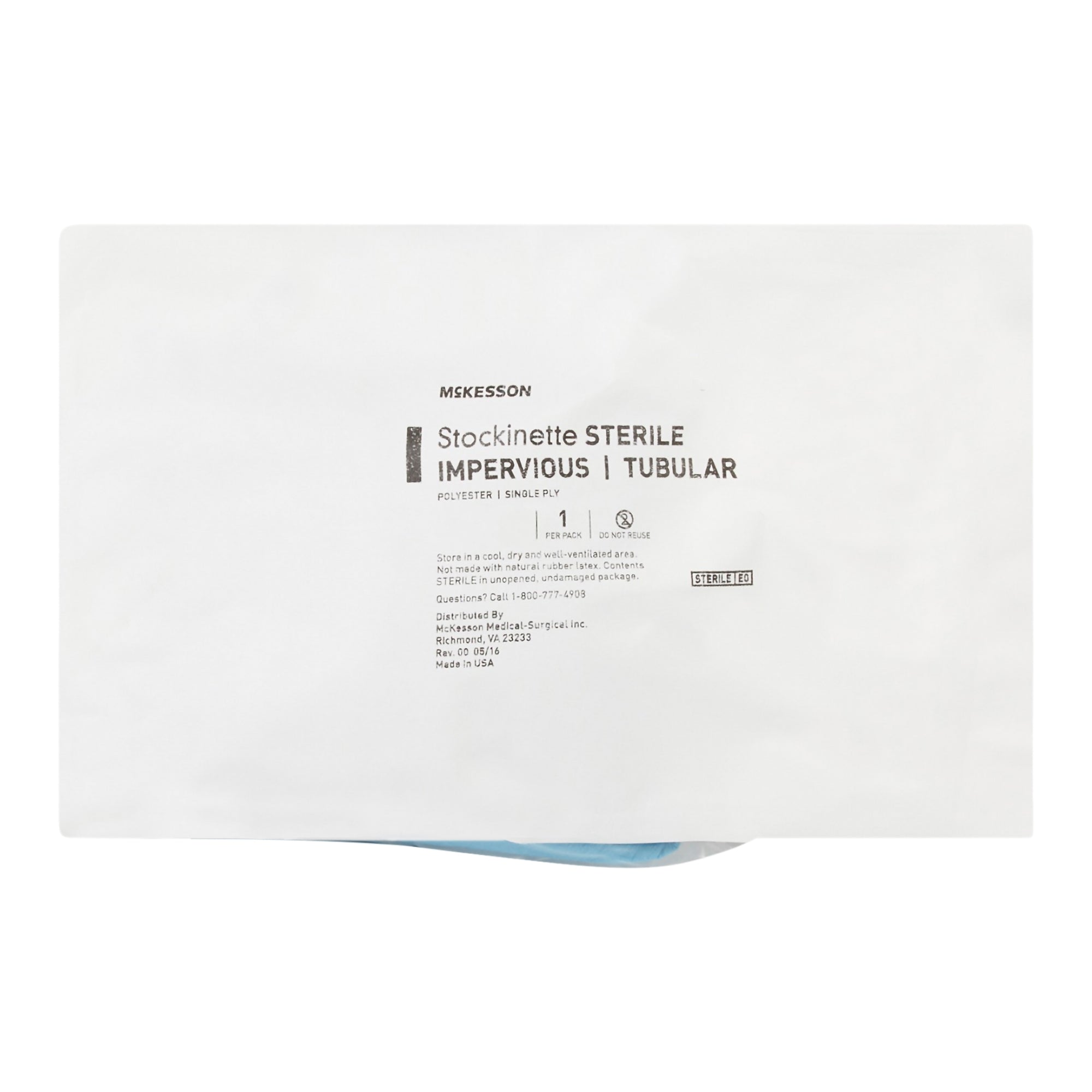 Surgical Stockinette Impervious / Tubular McKesson 6 W X 30 L Inch Sterile, Packaging Type- Case