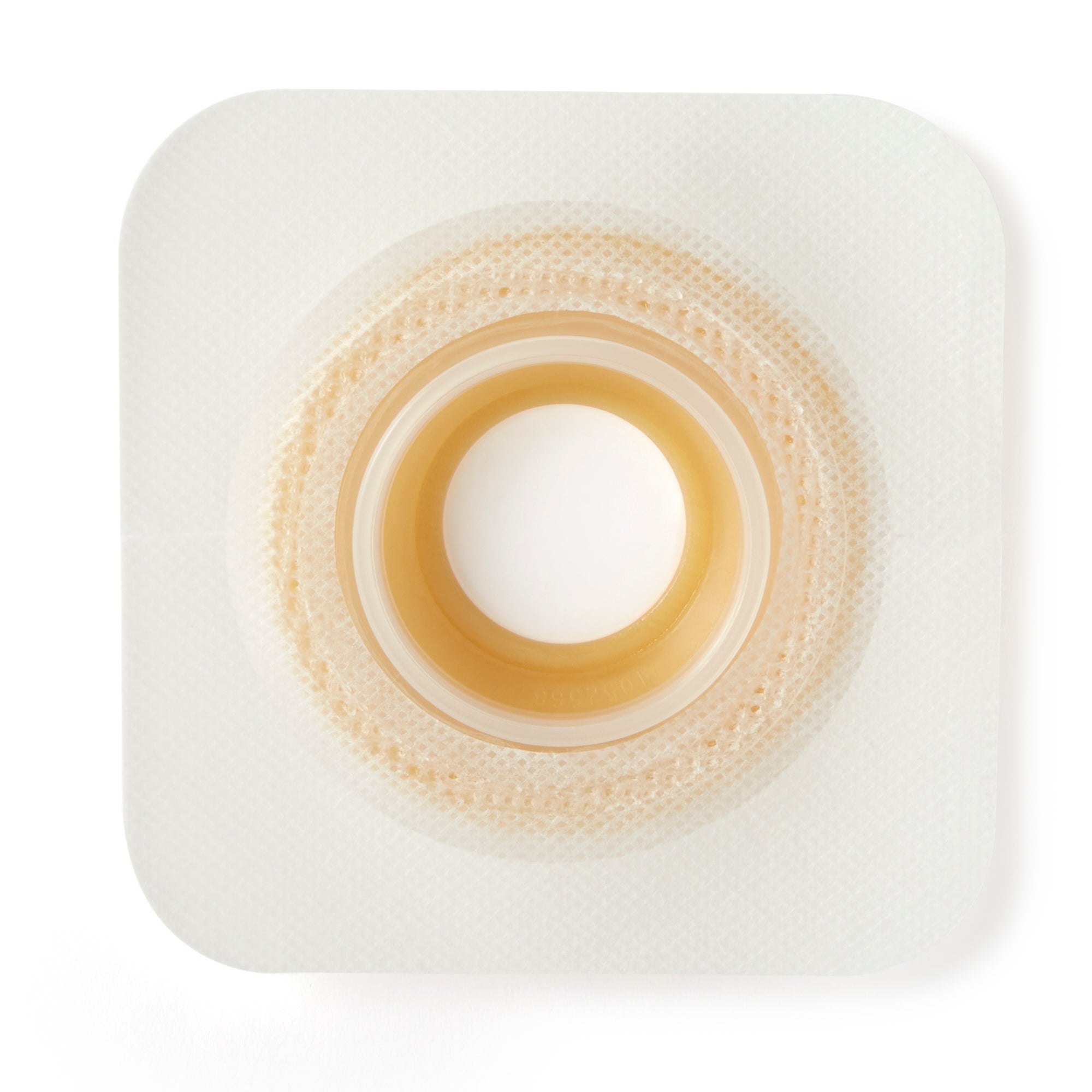 Ostomy Barrier Sur-Fit Natura Precut, Extended Wear Durahesive Adhesive 45 mm Flange Sur-Fit Natura System Hydrocolloid 1-1/4 Inch Opening 4-1/2 X 4-1/2 Inch | 10/Box