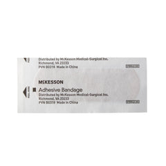 Adhesive Strip McKesson 1 X 3 Inch Plastic Rectangle Tan Sterile, Packaging Type- Case