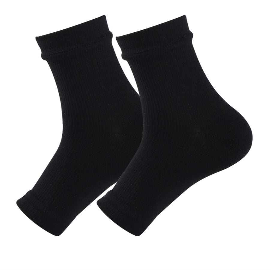 1 par de calcetines para neuropatía para hombres y mujeres. Calcetines de compresión que alivian el dolor de neuropatía. Tobillera para aliviar la hinchazón y la fascitis plantar.