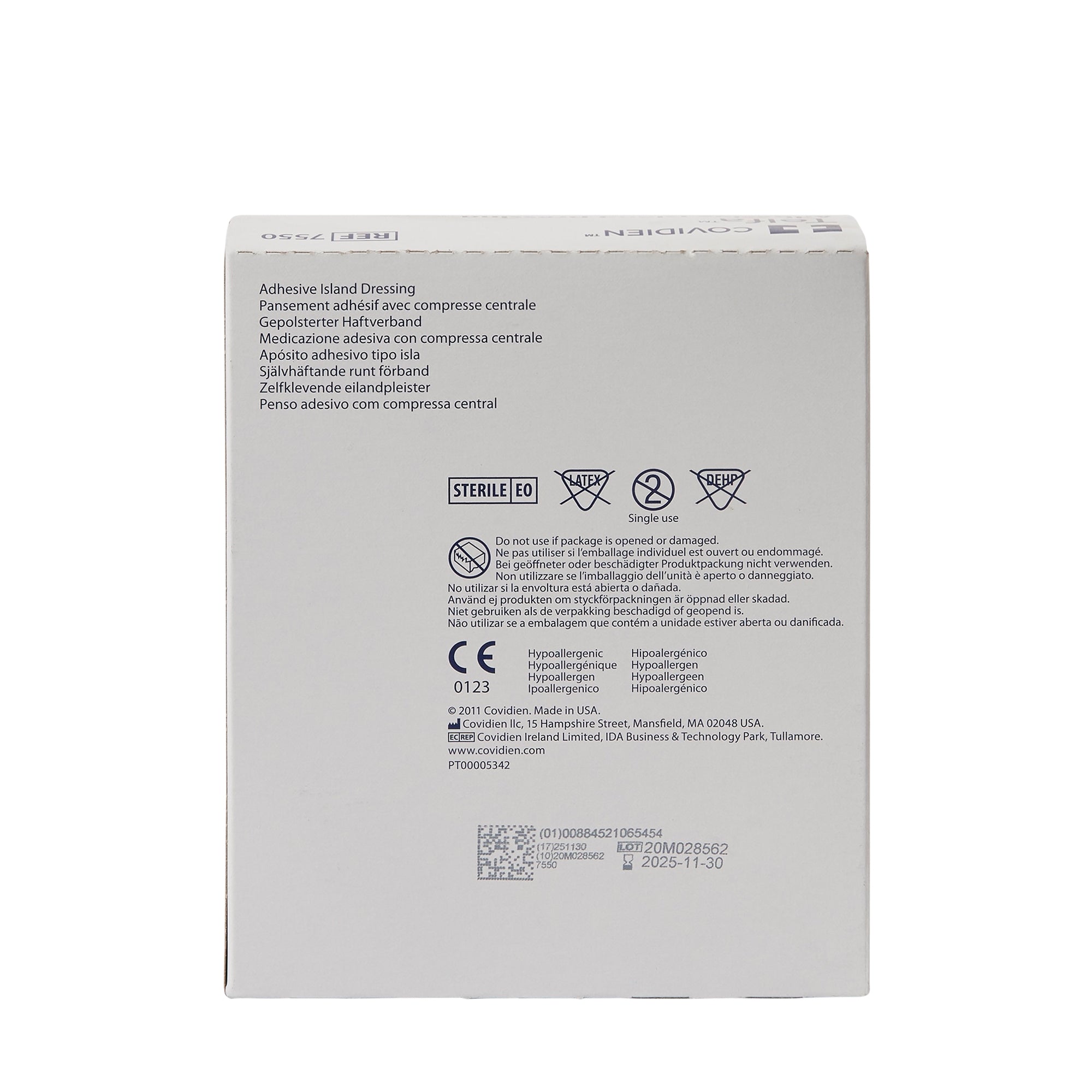 Island Dressing Telfa 4 X 4 Inch Square Sterile, Packaging Type- Box