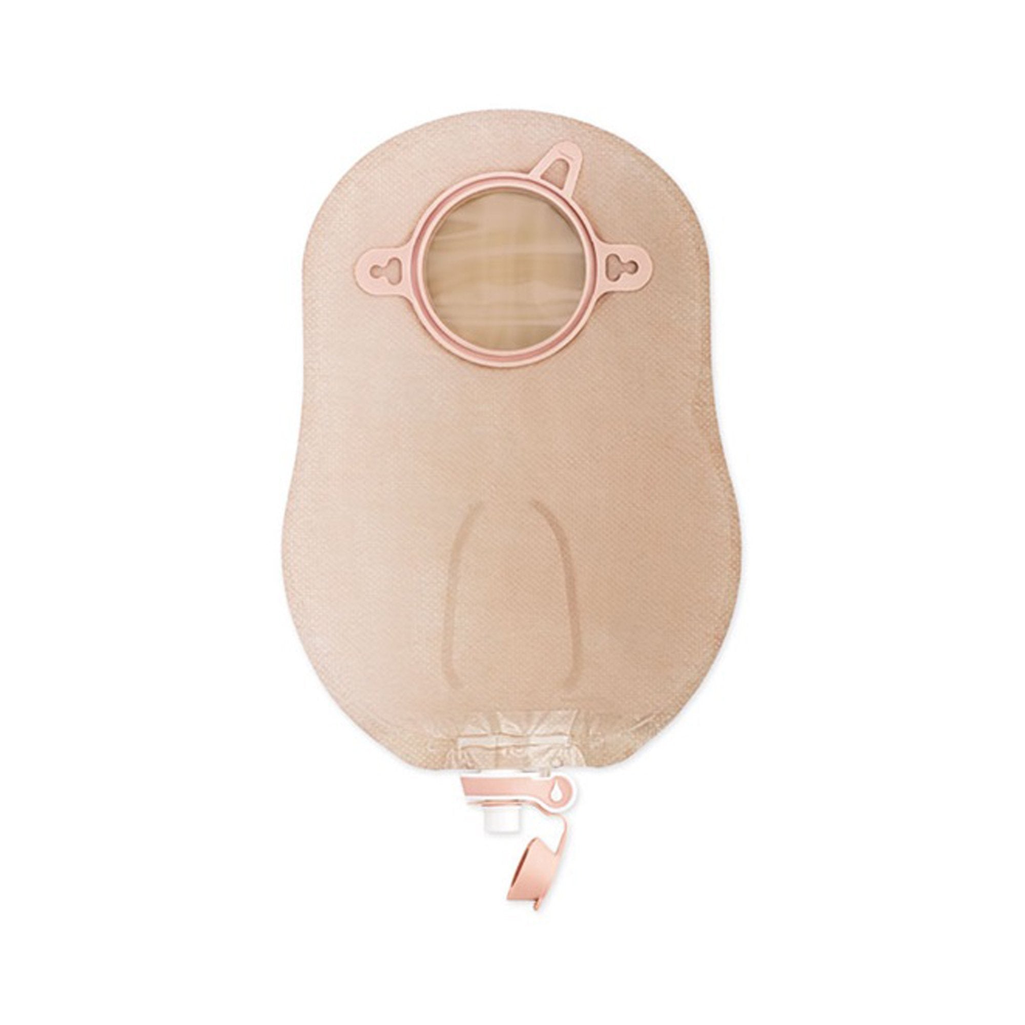 Hollister New Image Two-Piece Ostomy Pouch – Beige Mini Drainable, 7 Inch with 2-1/4 In Red-Code Flange, AF300 Filter (Box of 20) | HCPCS A4425