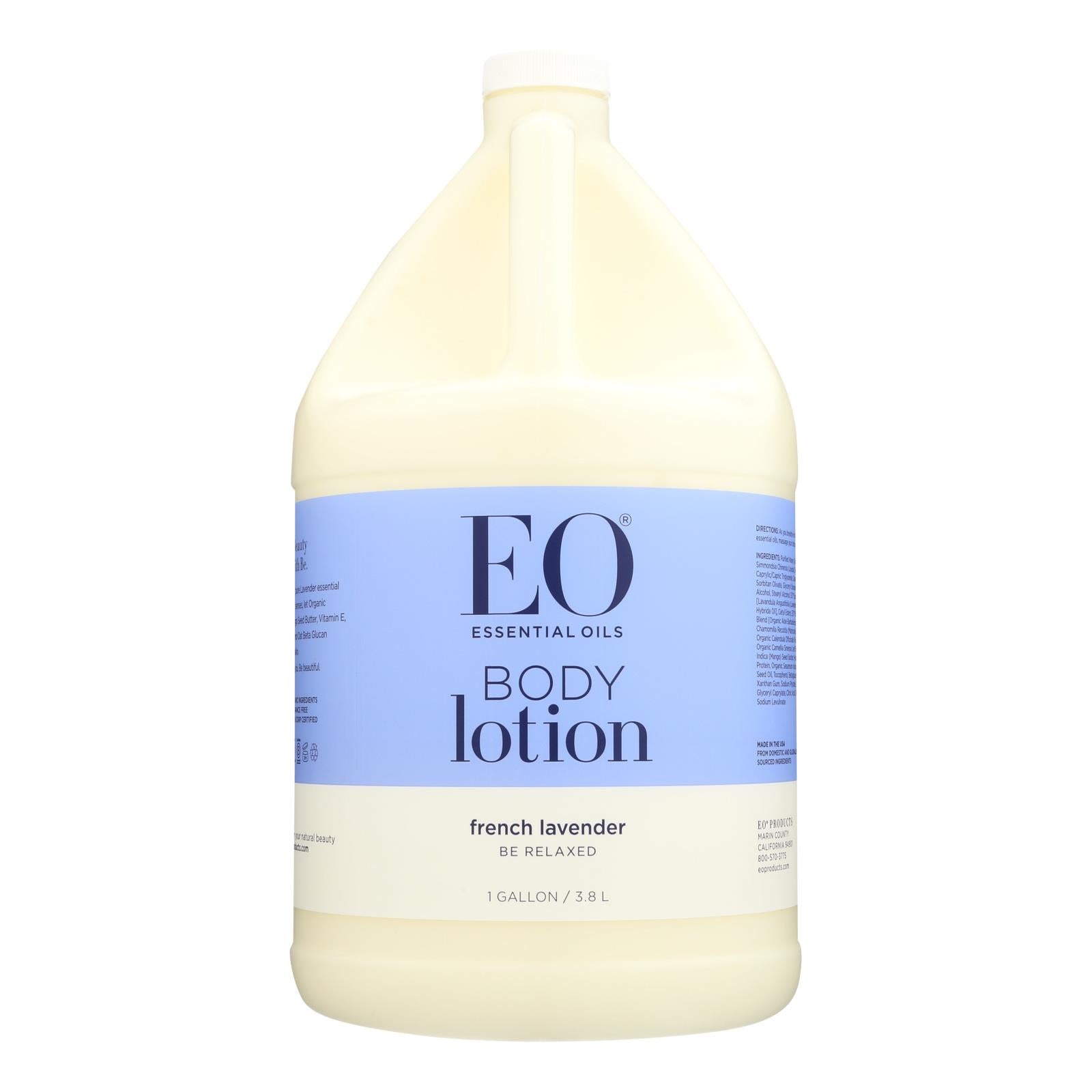 Eo Products Everyday Body Lotion French Lavender 1 Gallon All Care Store