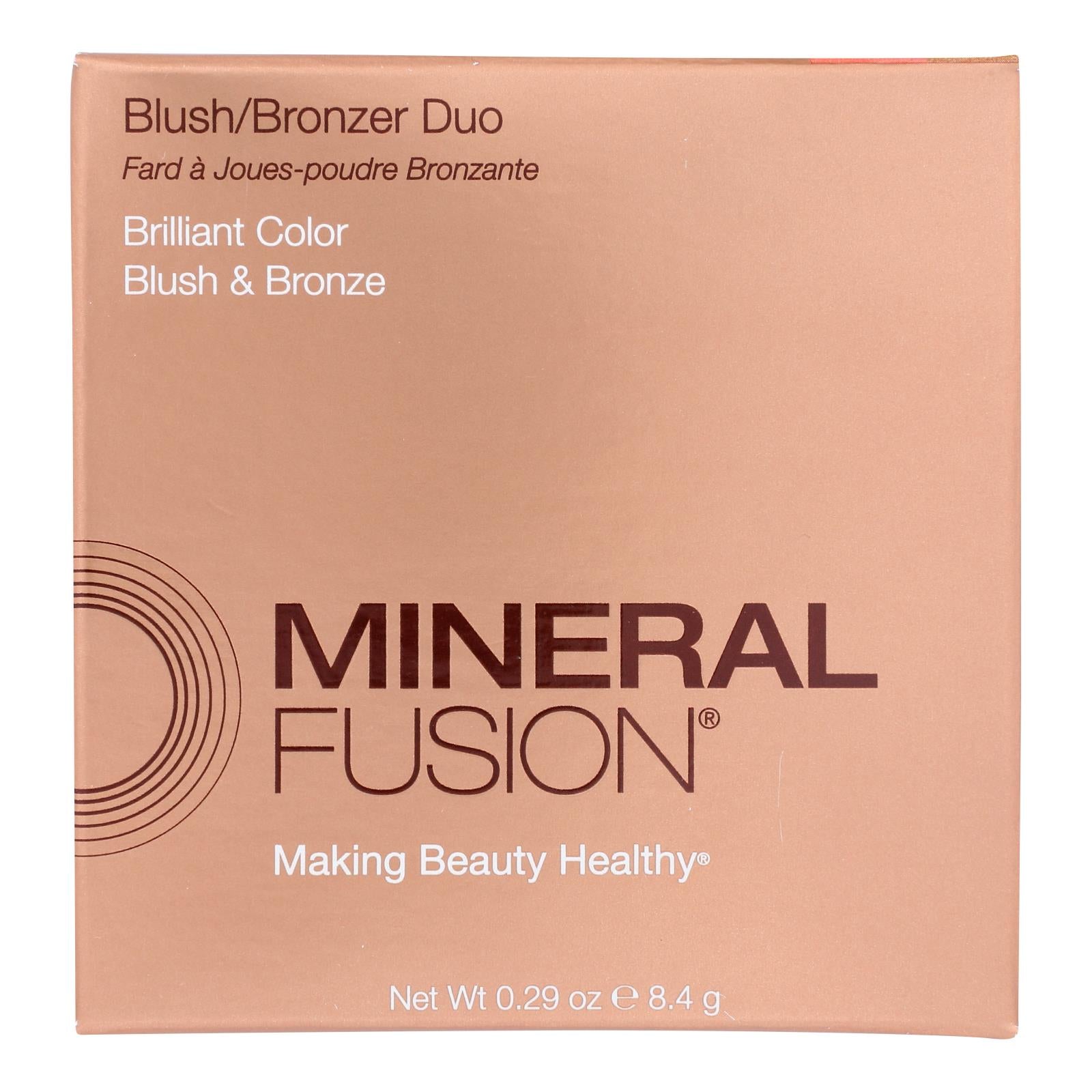 Mineral Fusion Minerals On A Mission Rio Blonzer Blush/bronzer Duo - 1 Each - .29 Oz