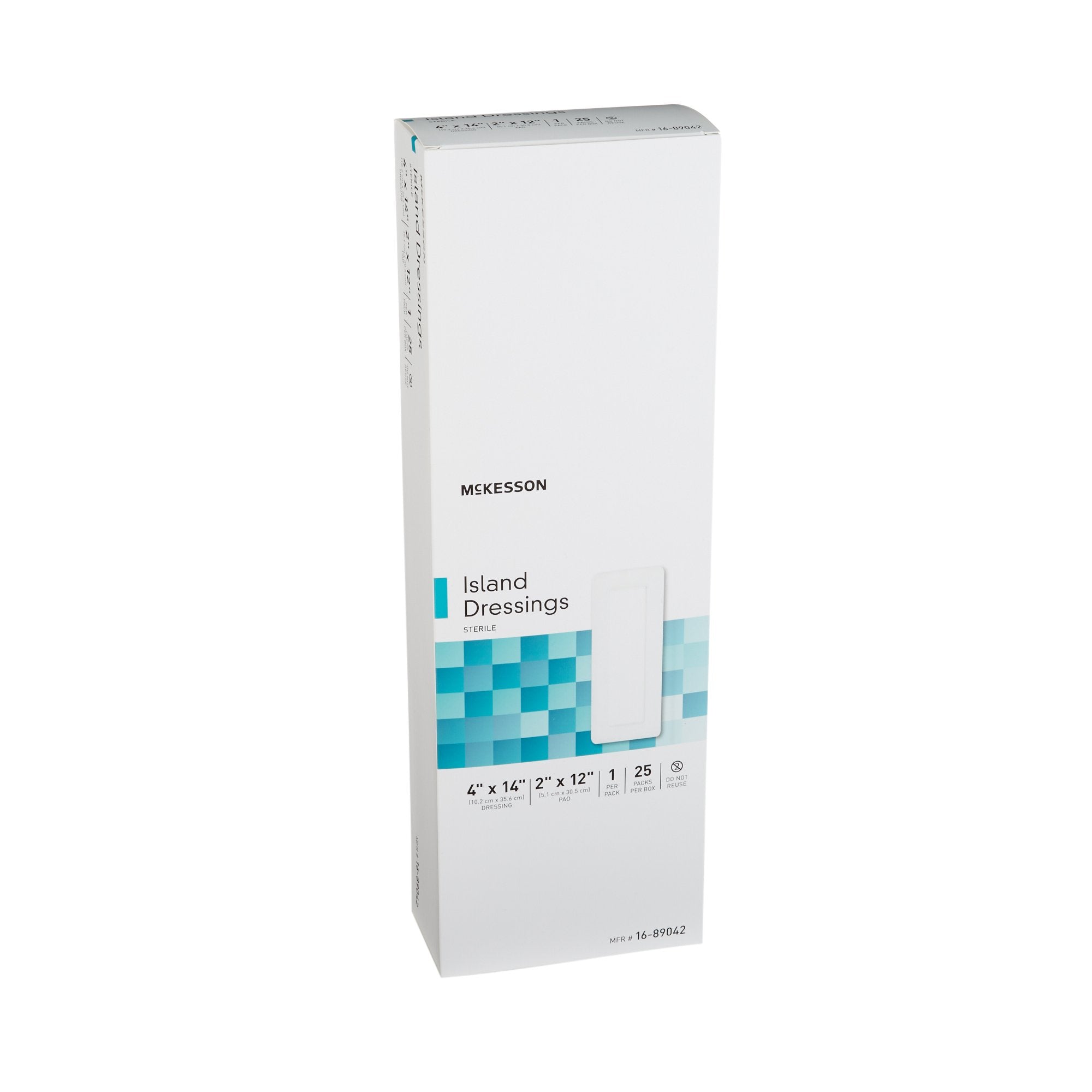 Island Dressing McKesson 4 X 14 Inch Rectangle Sterile, Packaging Type- Case
