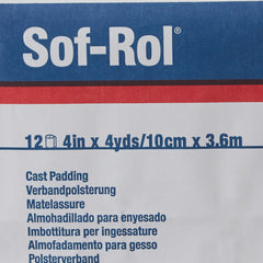 Cast Padding Undercast Sof-Rol 4 Inch X 4 Yard Rayon NonSterile, Packaging Type- Case