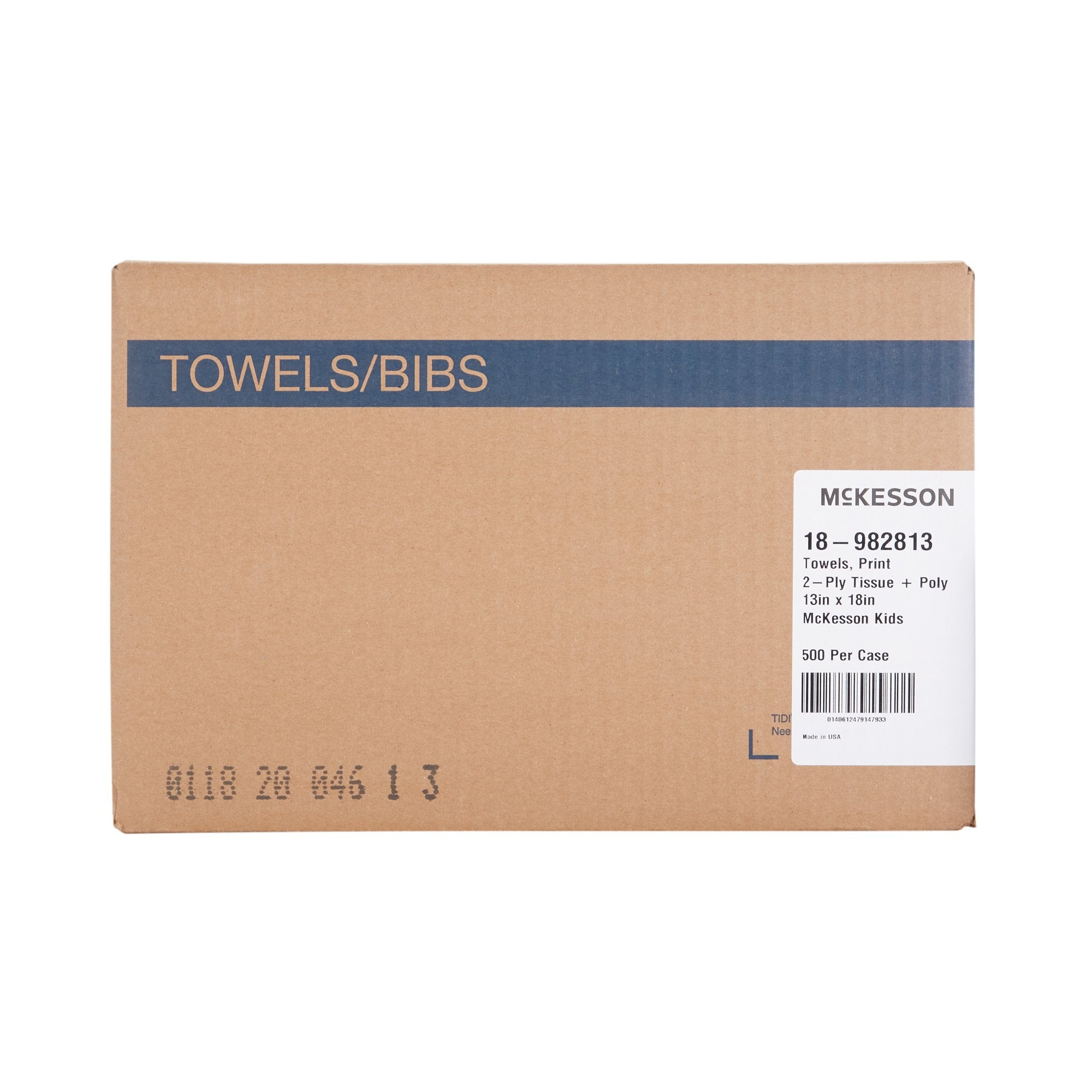Procedure Towel McKesson 13 W X 18 L Inch McKesson Kids Print NonSterile, Packaging Type- Case