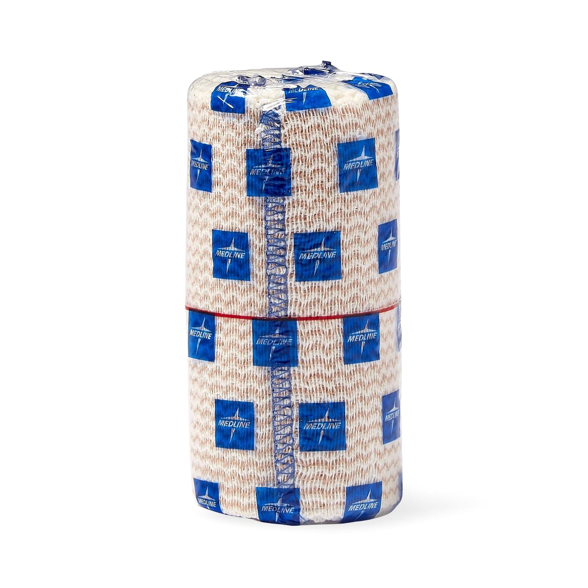 Elastic Bandage Matrix 4 Inch X 5 Yard Double Hook and Loop Closure Natural NonSterile Medium Compression, Packaging Type- Box