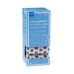 Elastic Bandage Matrix 4 Inch X 5 Yard Double Hook and Loop Closure Natural NonSterile Medium Compression, Packaging Type- Box